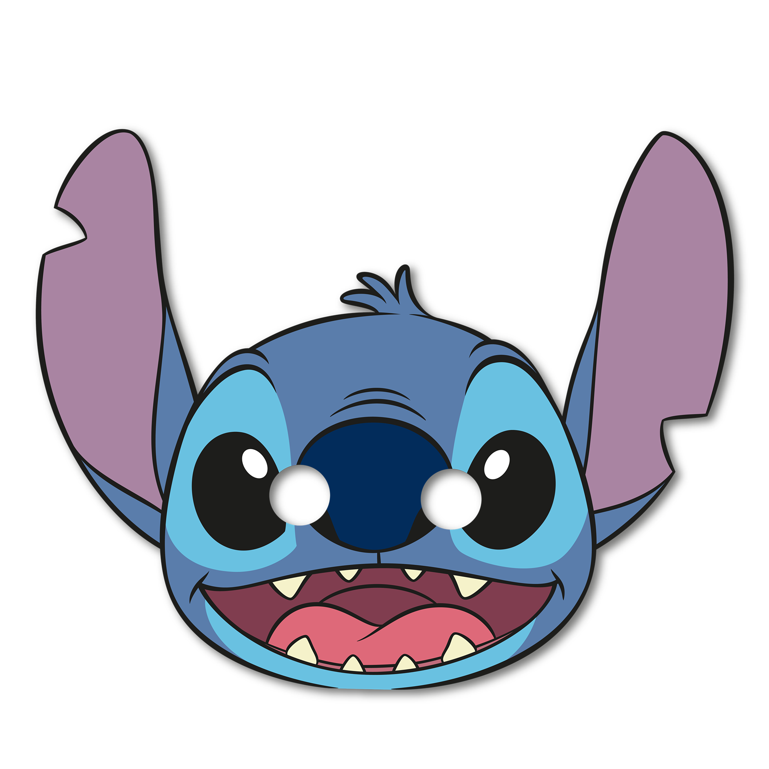stitch, kopf, gesicht, blau, ohren