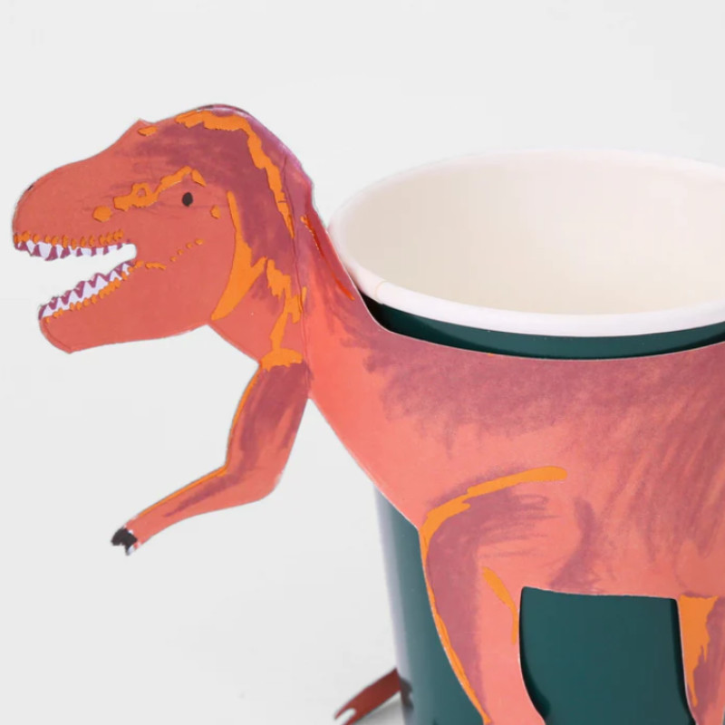 Kindergeburtstag-Partybecher_Meri_T_Rex_8_Stk_2