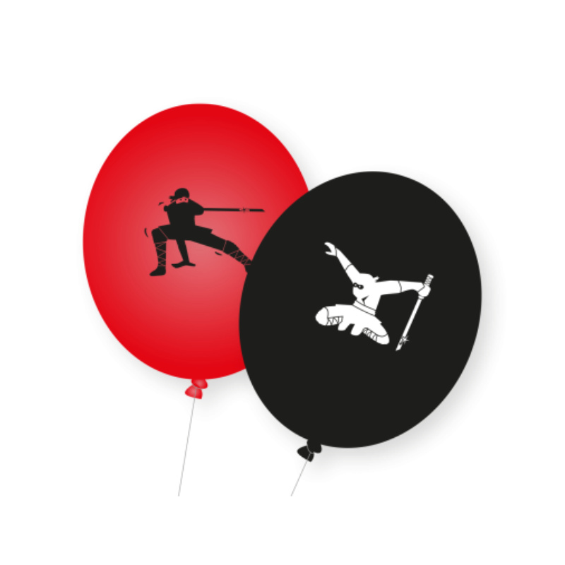 Kindergeburtstag-Luftballons_Ninja_Party_8_Stk