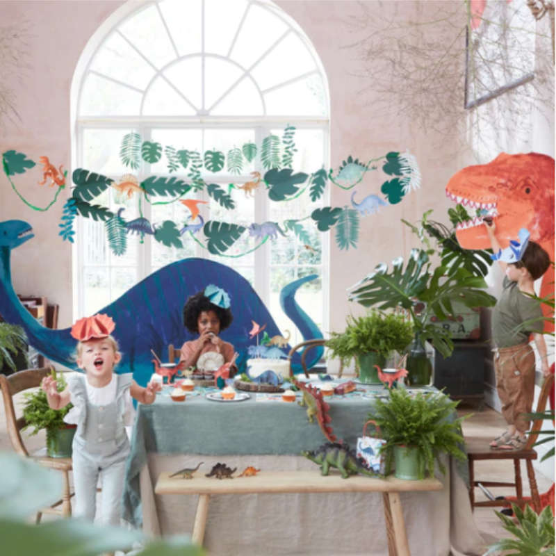 Kindergeburtstag-Girlande_Meri_Dinosaurier_2