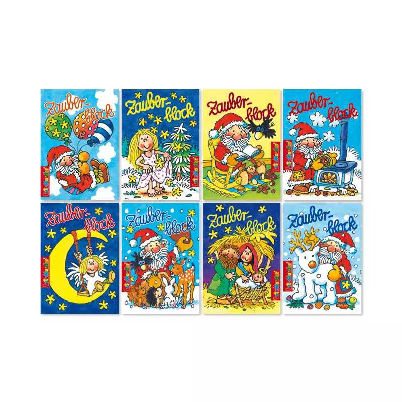 Kindergeburtstag-Zauberblock-Weihnachten