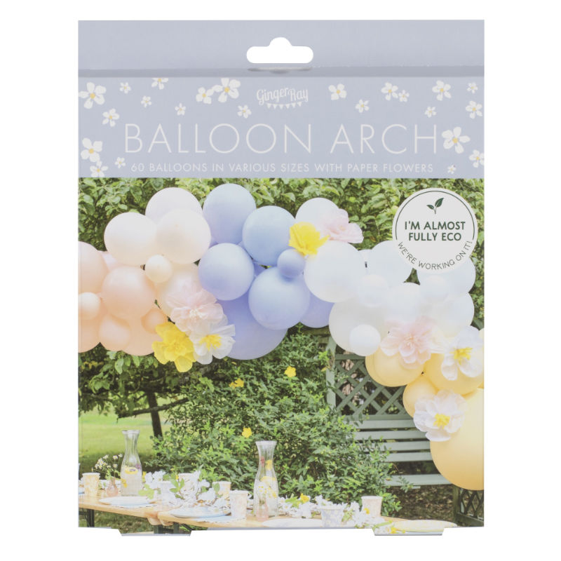 Kindergeburtstag-Ballonbogen_Fruehling_1