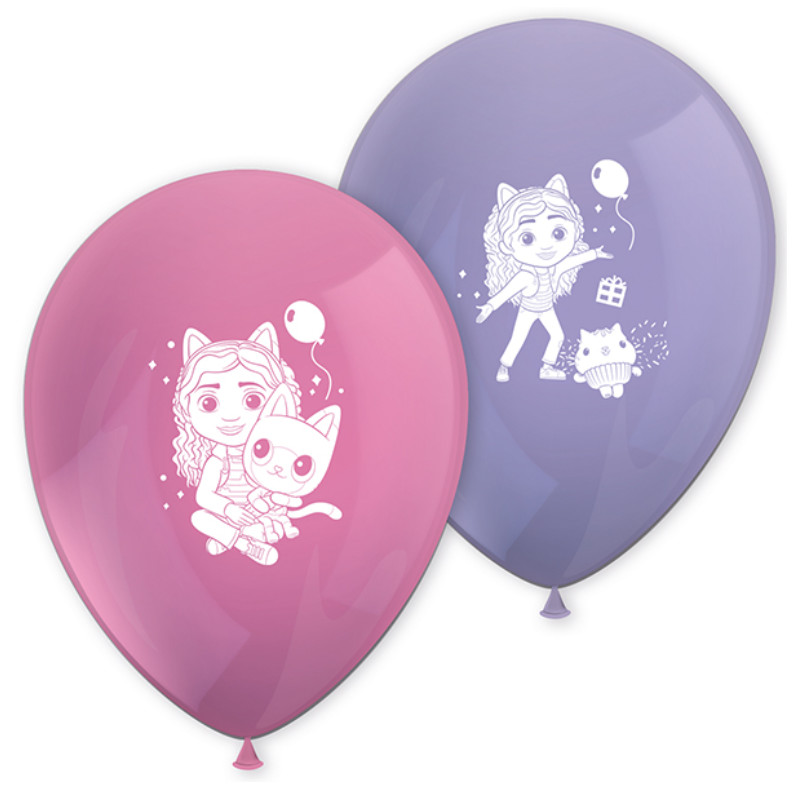 Kindergeburtstag-Luftballons-Gabby-s-Dollhouse
