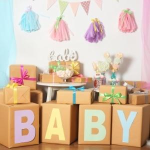 Girlanden Babyshower