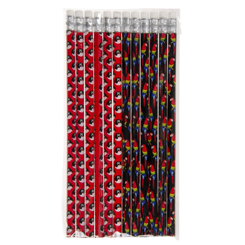 Kindergeburtstag-Bleistift-Pirat