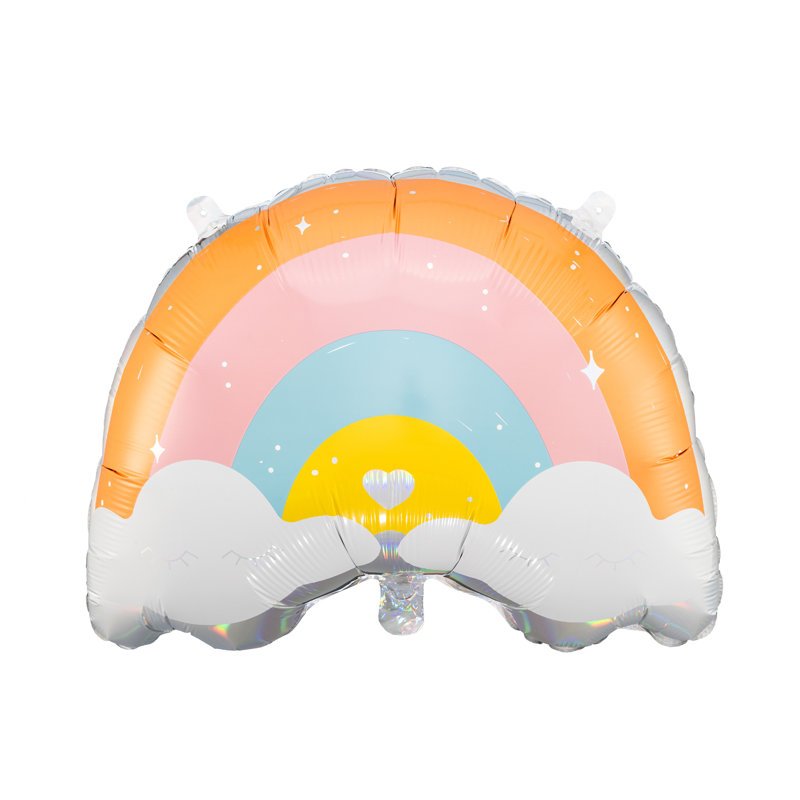 Folienballon Regenbogen