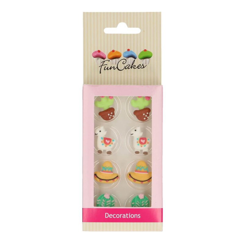 FunCakes Zuckerdekor Alpaca, 8 Stk.