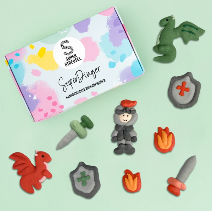 Süßigkeiten, Zuckerfiguren, Zuckerwaren, Minifiguren, Fabelwesen