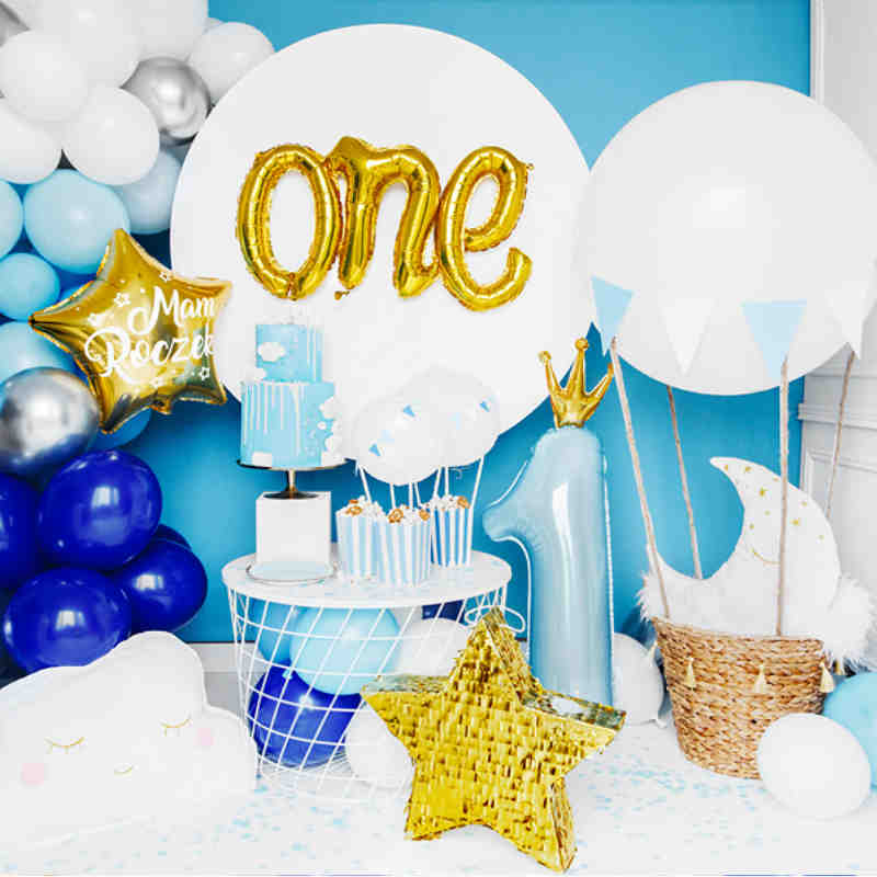 Kindergeburtstag-Folienballon_Zahl_1_babyblau_mit_Krone_1