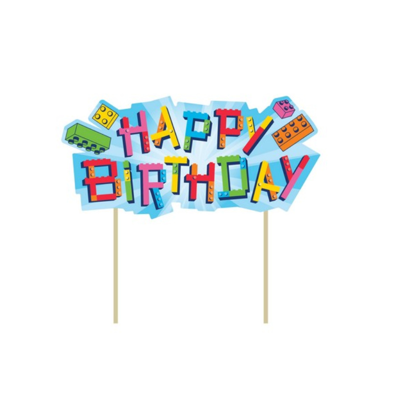Kindergeburtstag-Cake-Topper-Bausteine-3