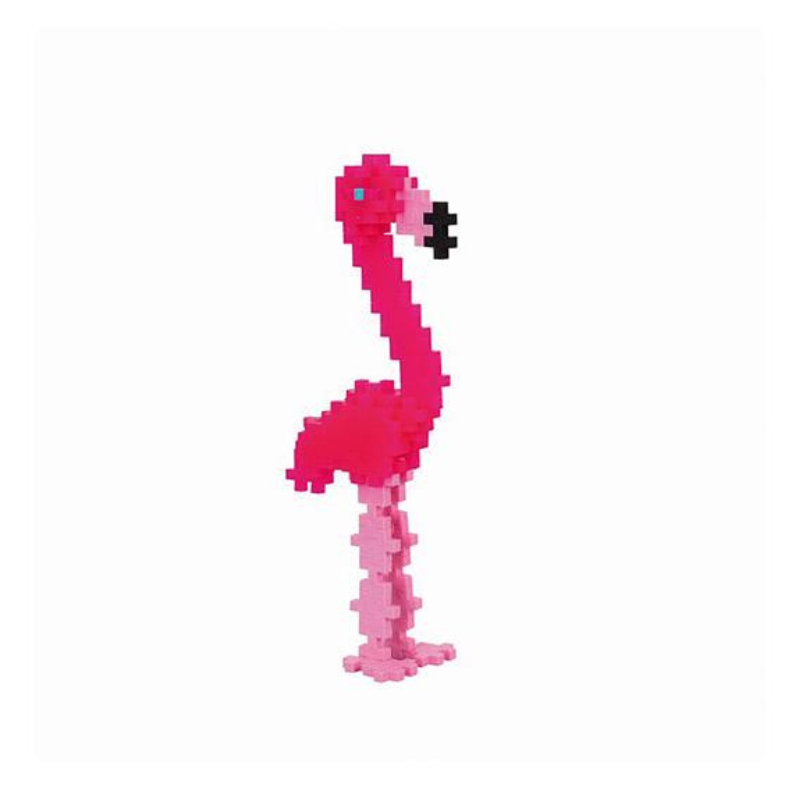 Kindergeburtstag-Kreativ_Bausteine_Flamingo_1