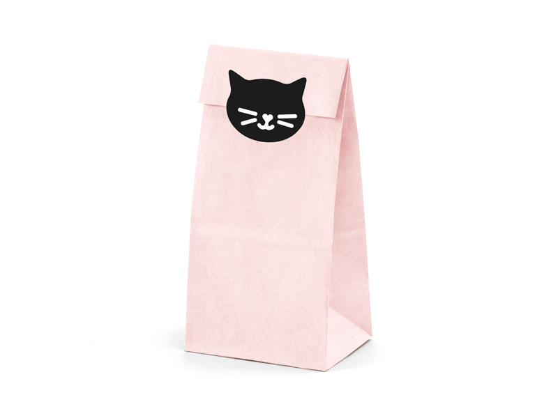 Papiertüte, Kasse, Katze, Papierbeutel, rosa