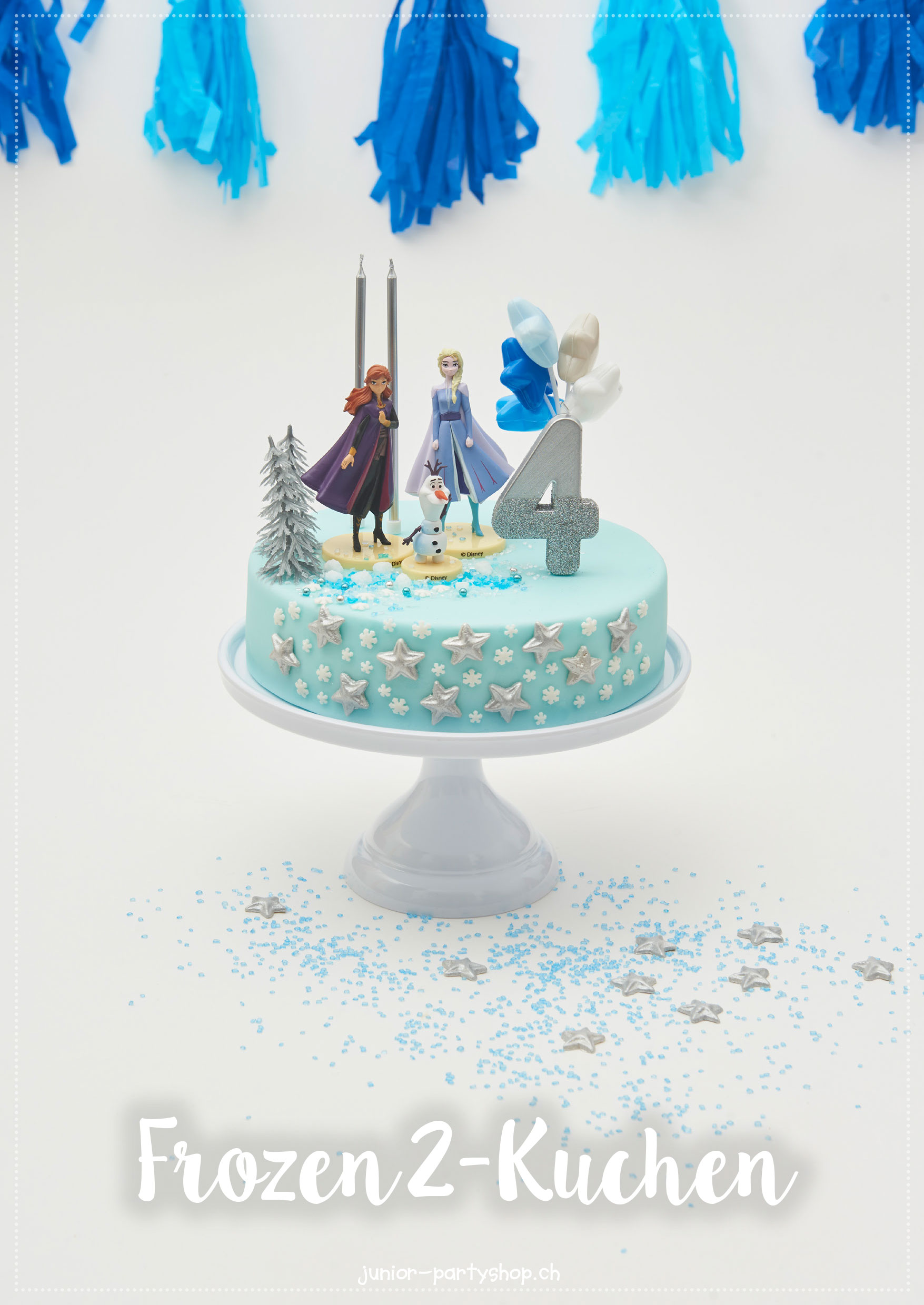 Anleitung Kuchen Frozen 2