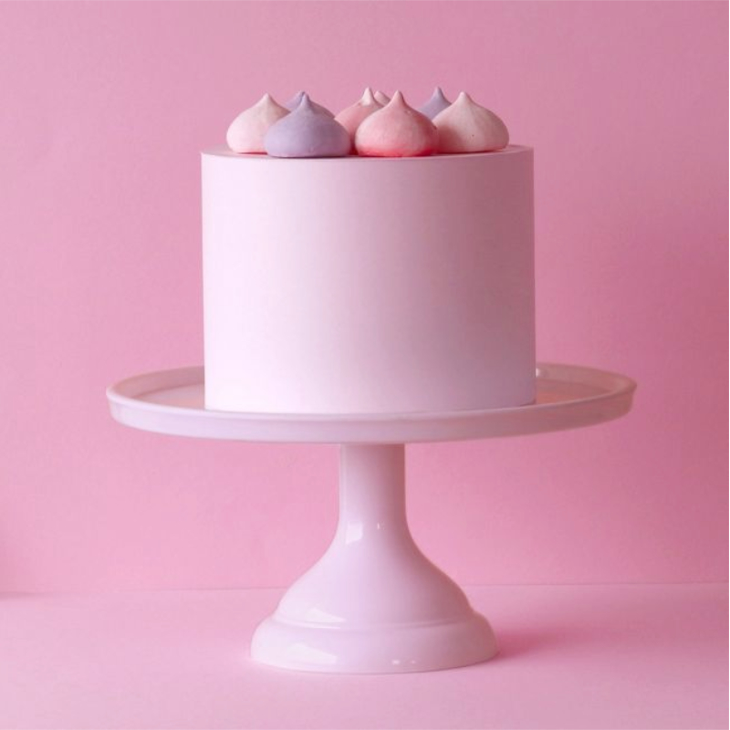 Kuchenständer pink 23cm