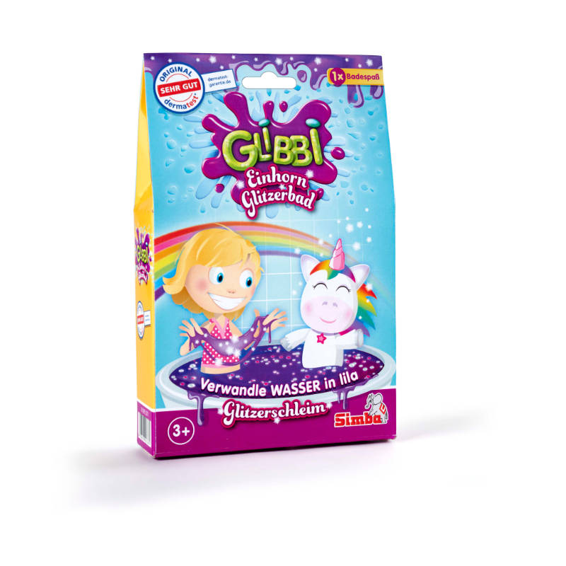 Glibbi Einhorn Glitzerbad
- Geschenk für Kinder - Geschenk Kindergeburtstag - junior-partyshop.ch