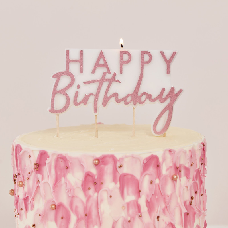 Kindergeburtstag-Geburtstagskerze_Happy_Birthday_Rose_1_Stk_2