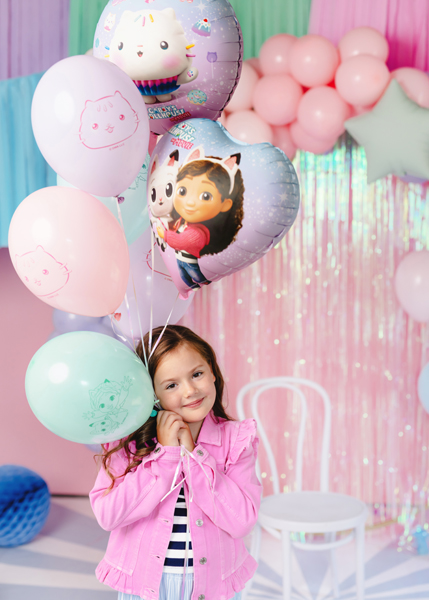 Ballons, Kindergeburtstag, Luftballons, Papierballon, Partydekoration