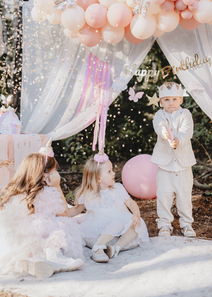 birthday, kindergeburtstag, ballons, partydeko, niedliche kinder