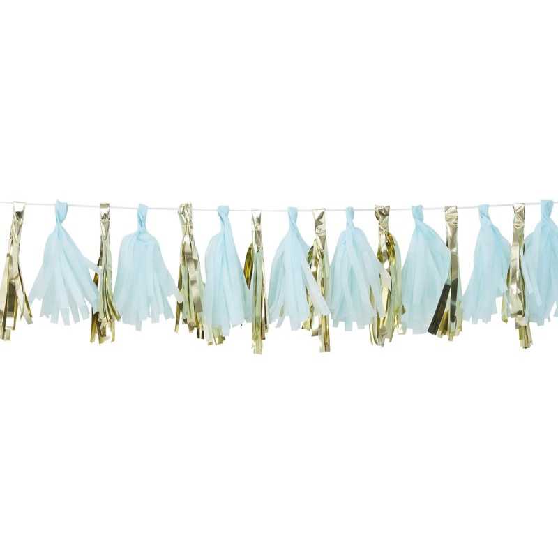 Kindergeburtstag-Girlande_Vintage_Gold_Blau