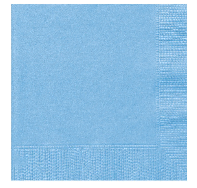 serviette, papiertuch, tuch, kleine größe, blau