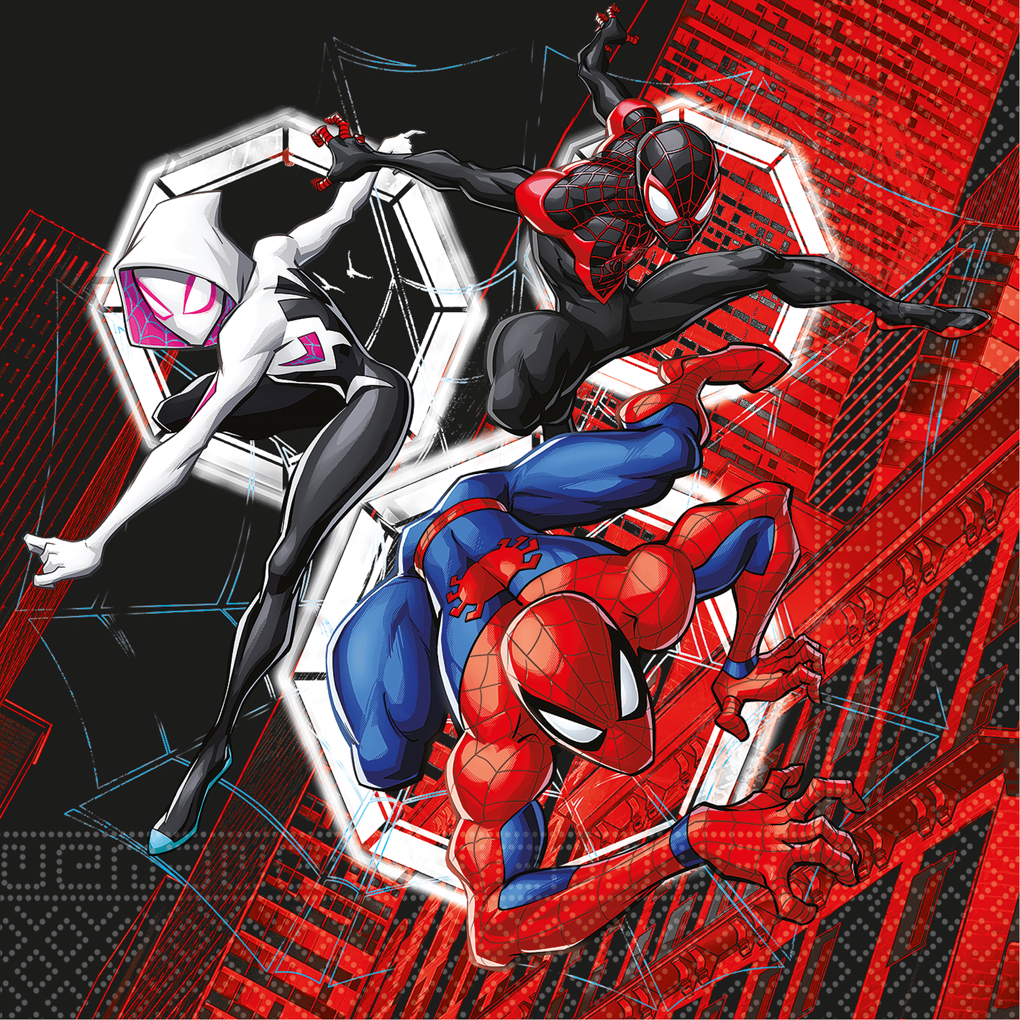 Spider-Man, Superheld, Comic-Kunst, Web-Slinger, Action-Pose