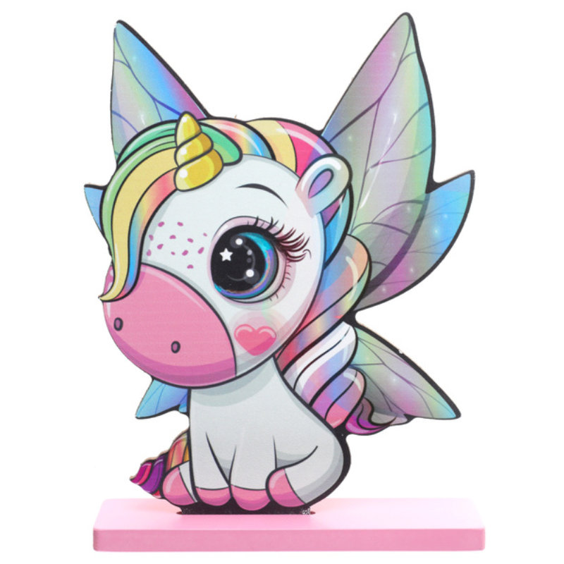 Kindergeburtstag-Tischdekoration-Einhorn-Fee
