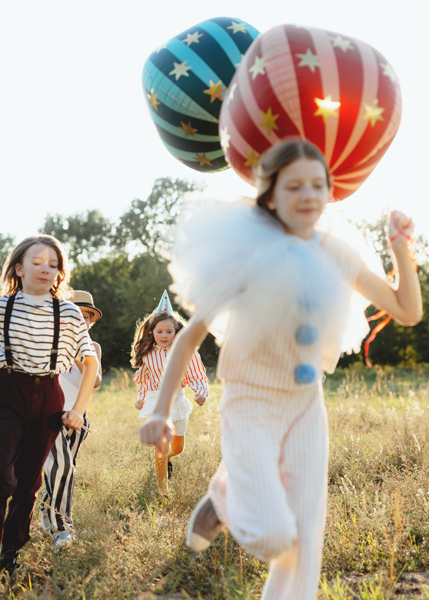 Ballon, Person, Portrait, Kind, Mädchen