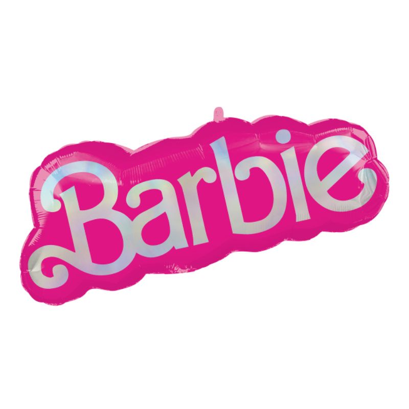 Kindergeburtstag-Folienballon-Barbie