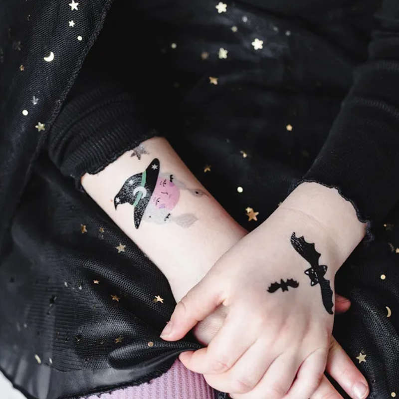 Kindergeburtstag-Tattoo-Halloween-2