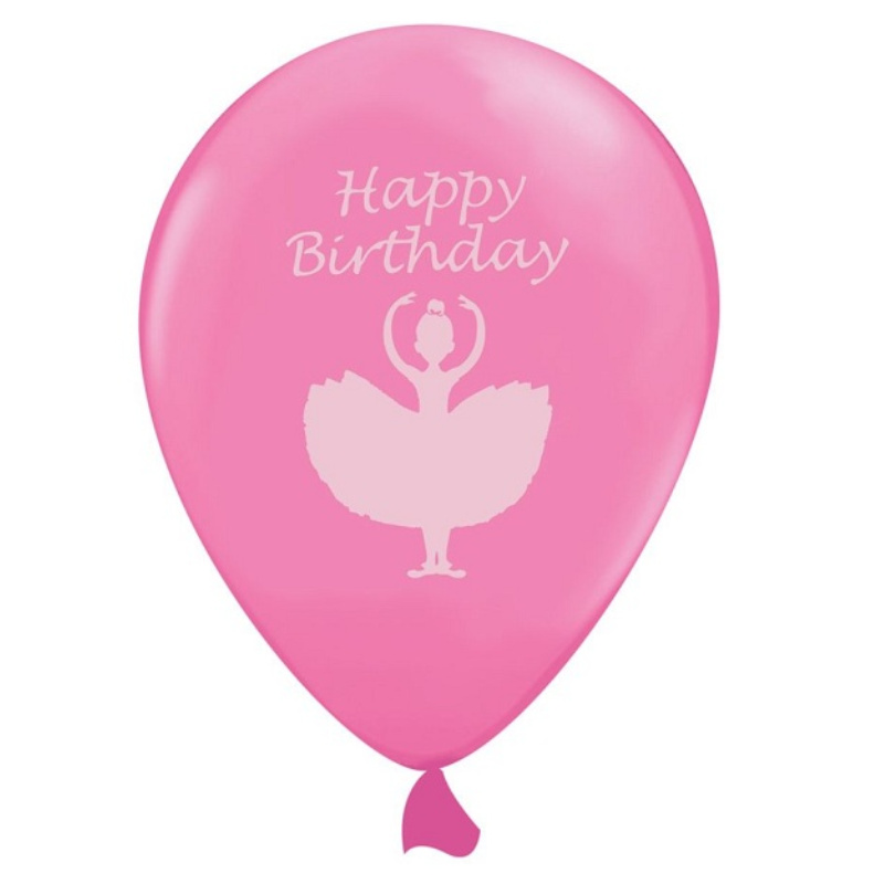 Kindergeburtstag-Luftballons-Ballerina-1