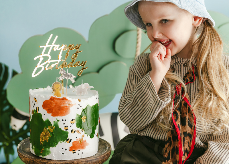 kuchen, geburtstagstorte, bunt, cake, feste