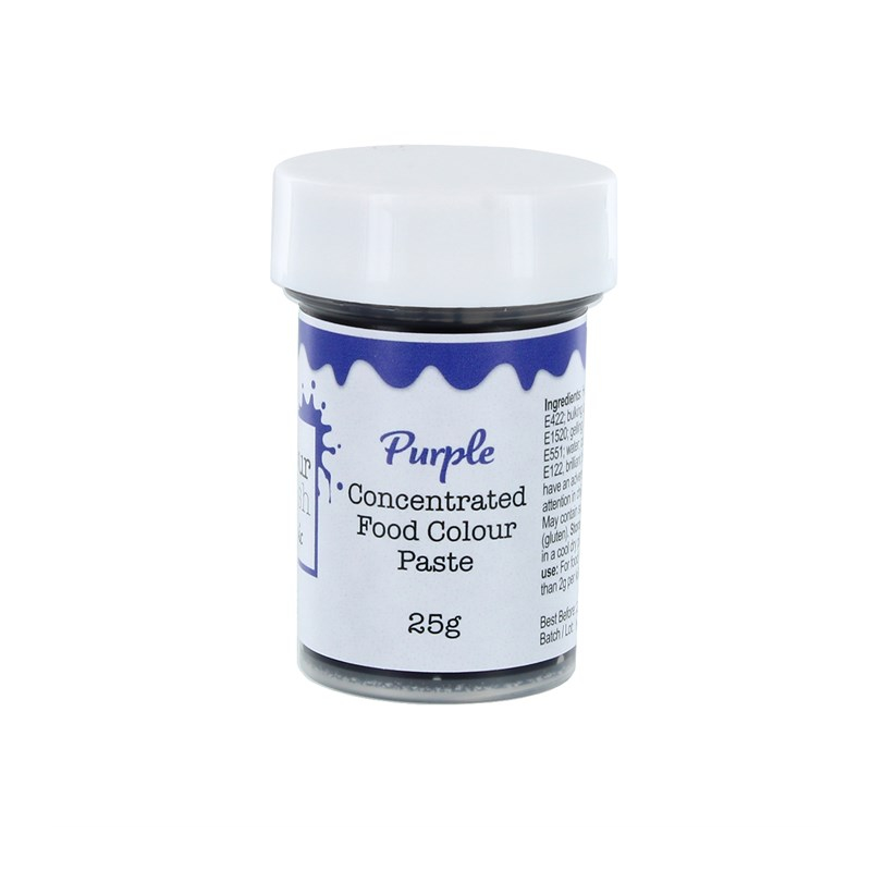 Kindergeburtstag-Lebensmittelpaste-Violett