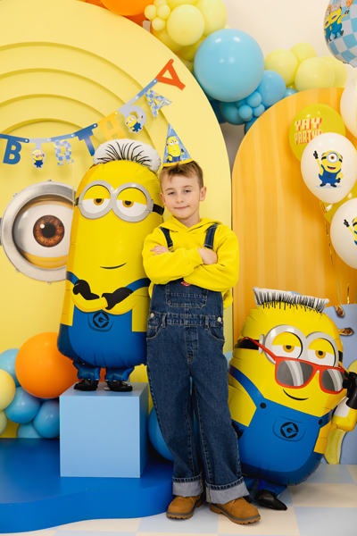 Minion, Kostüm, Ballon, Party, Kind