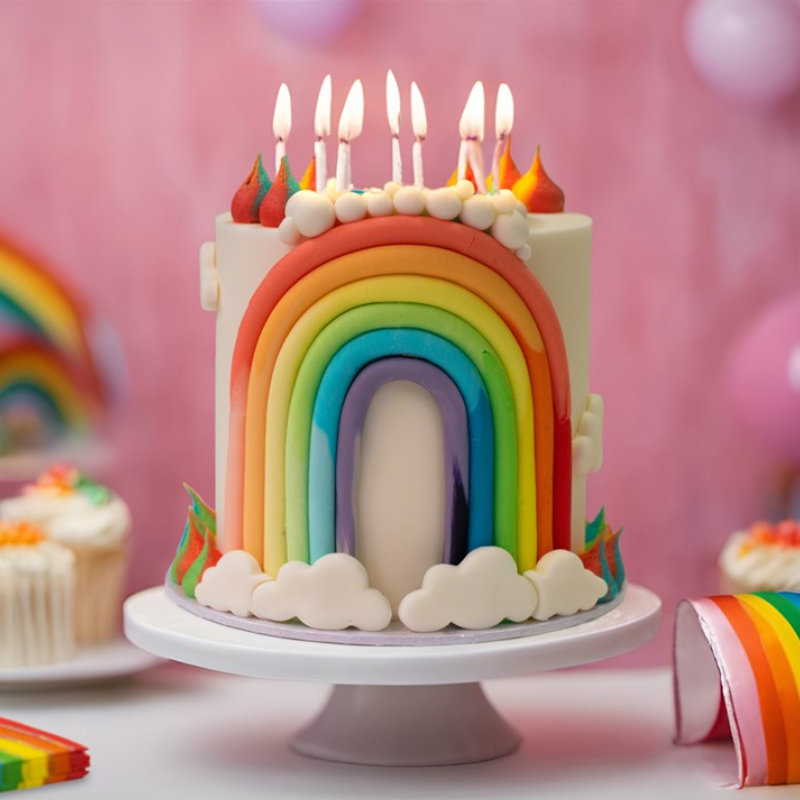 Kindergeburtstag-Lebensmittelfarbe-Pink-2