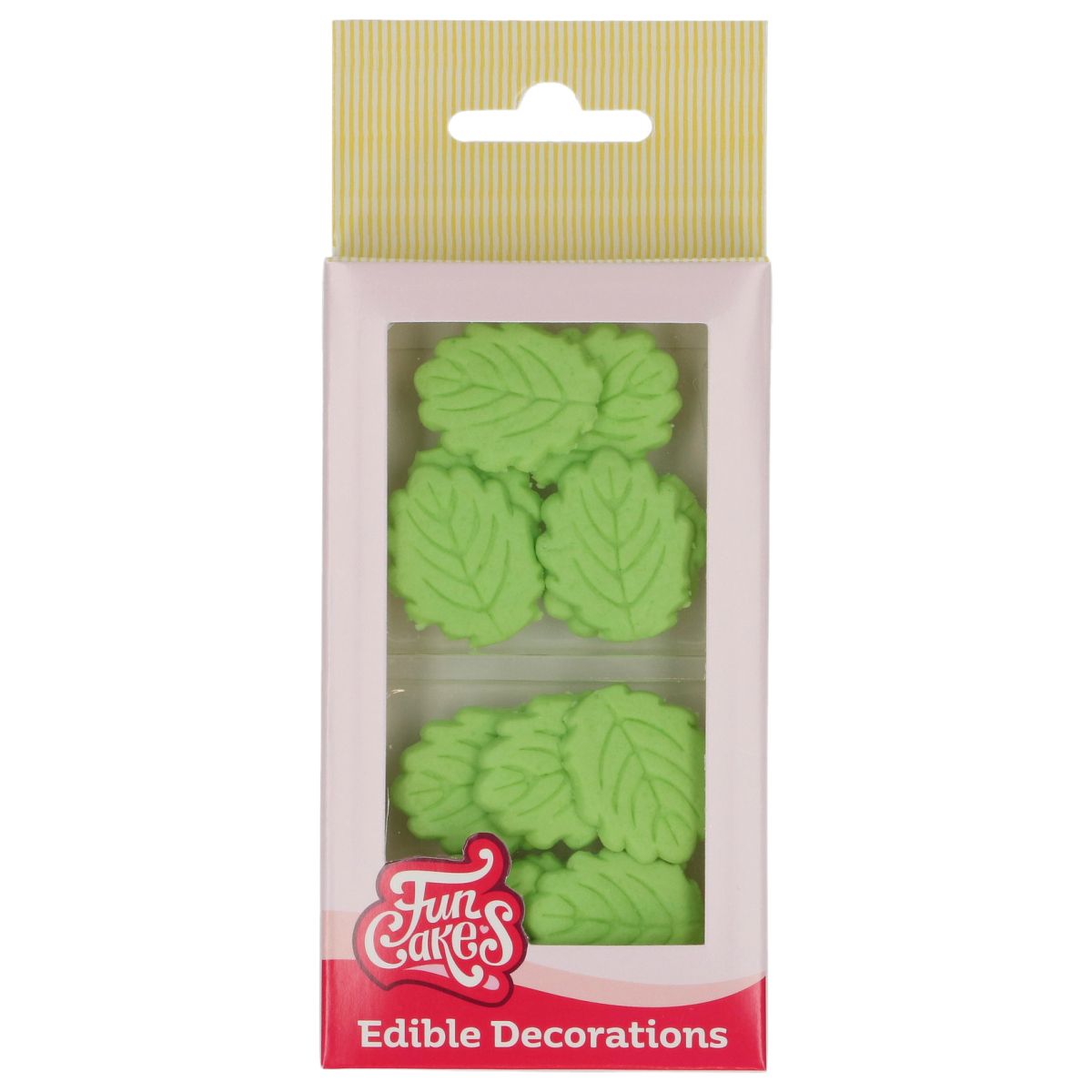 Kuchen-Dekoration, Blätter, Grün, Essbare Dekorationen, Fondant-Deko