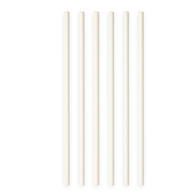 Pailles blanc, 20 pcs.