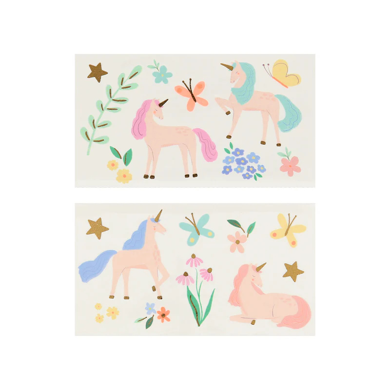 Tatouages Meri Meri Licorne