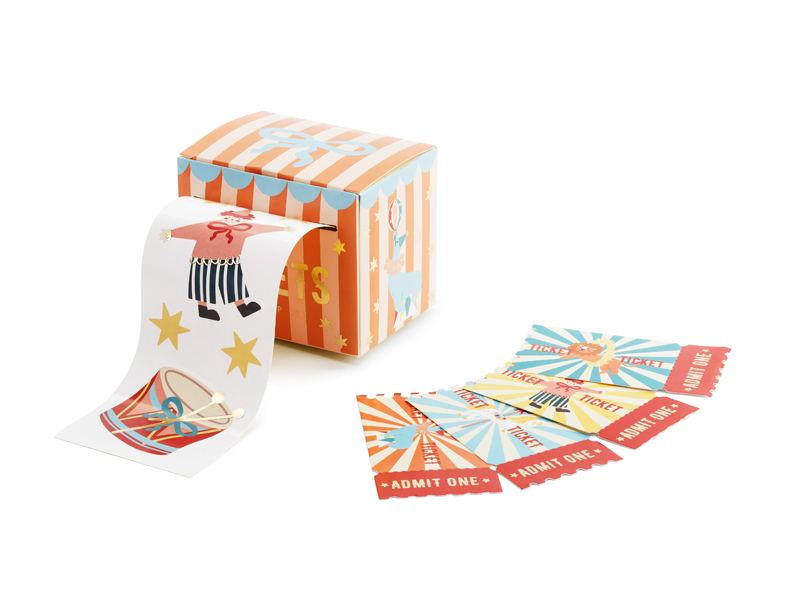 Sticker Zirkus, 20 Stk.
- Party Geschenke Kinder Geburtstag - Mitgebsel Kindergeburtstag - kleines Geschenk Kinder - junior-partyshop.ch