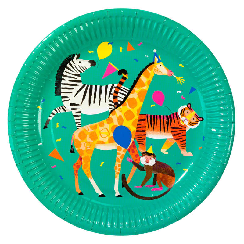 Teller Partytiere, 8 Stk.