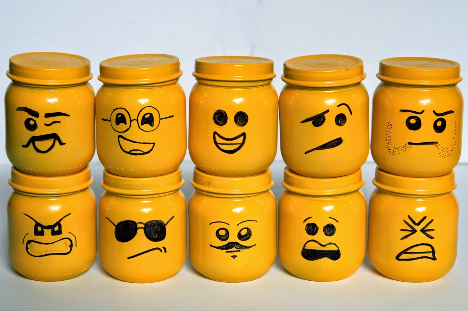 kinderparty lego-bastel