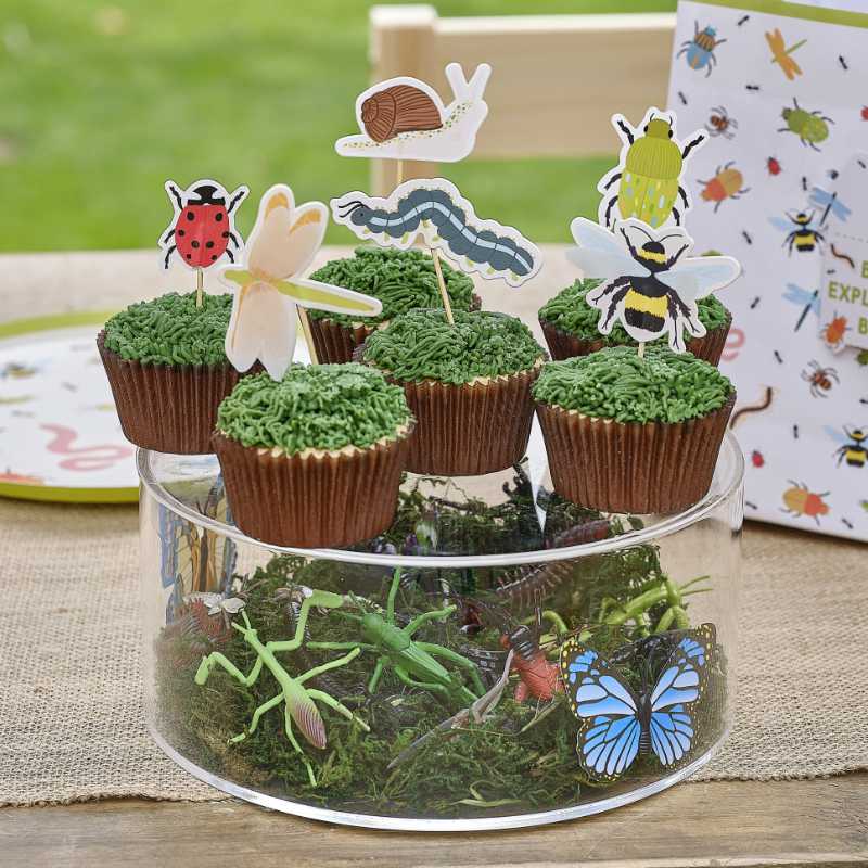 Kindergeburtstag-Cupcake-Topper-Kafer-2