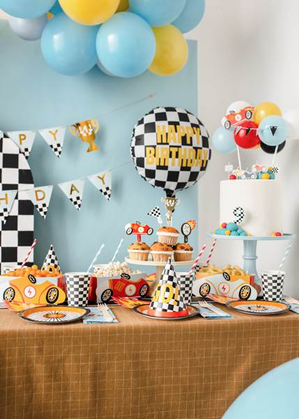 Balloon, Birthday, Cupcake, Cake, Party decor