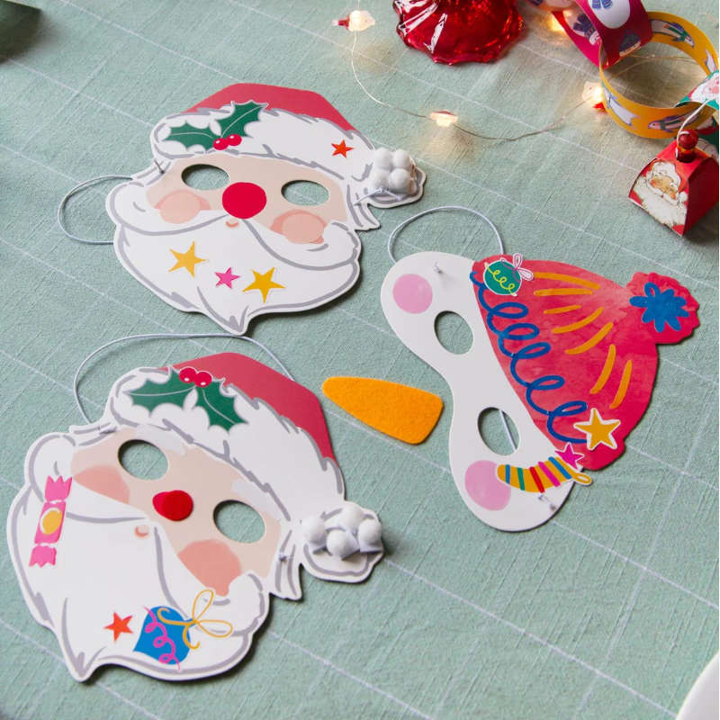 Kindergeburtstag-Masken-zum-Basteln-Christmas-2