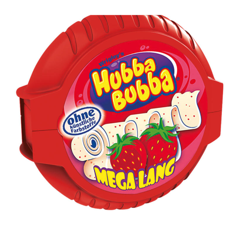 Hubba Bubba Erdberren Kaugummi