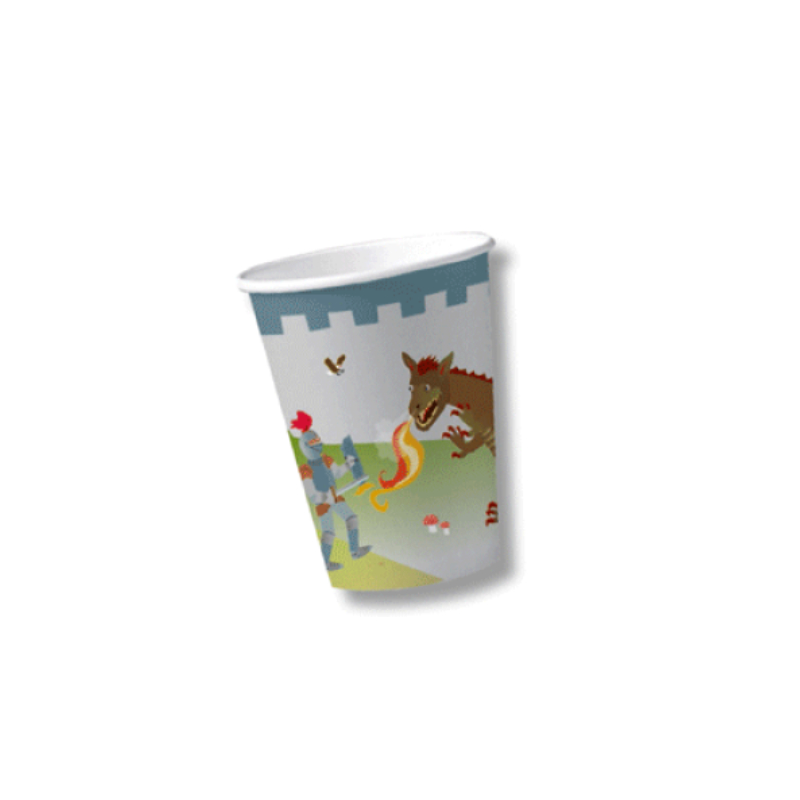 kinderparty Partybecher_DracheRitter1