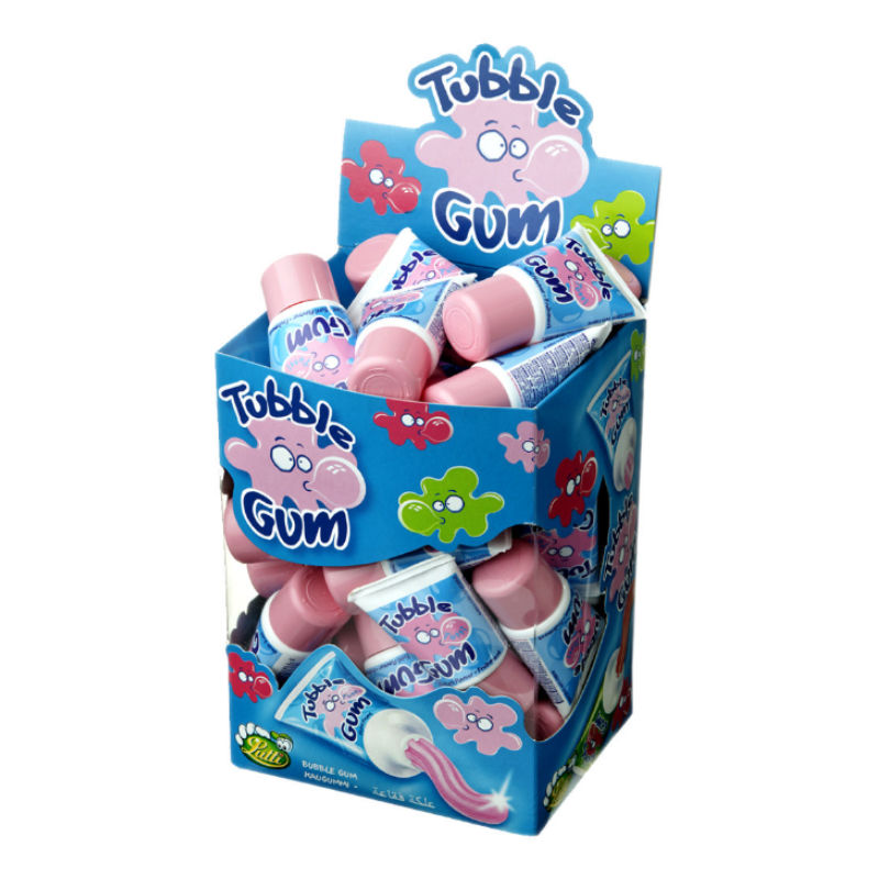 Tubble Gum Frucht, 35g
- Süsses für den Kindergeburtstag - Partyfood - Süssigkeiten für Party - junior-partyshop.ch