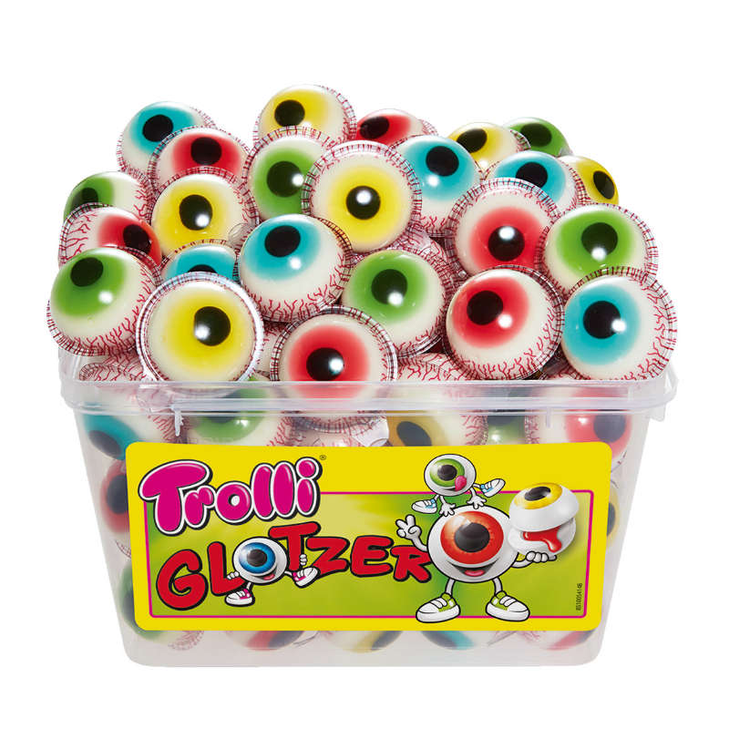 Trolli Glotzer, 1 Stk.
- Süsses für den Kindergeburtstag - Partyfood - Süssigkeiten für Party - junior-partyshop.ch