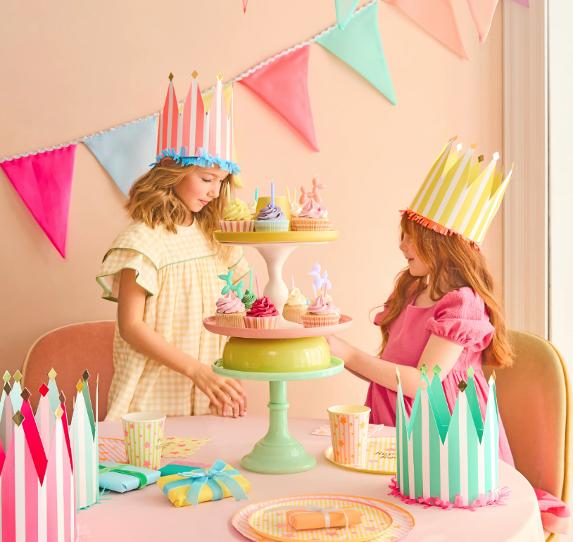 Party, Geburtstag, Cupcakes, Kuchenständer, Kerzen