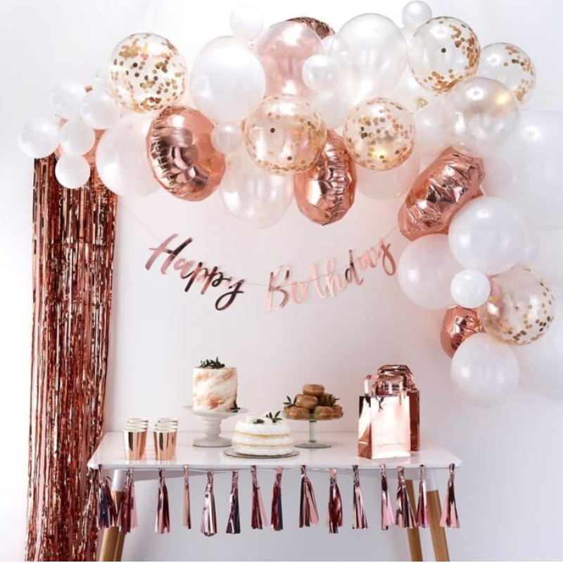 Kindergeburtstag-Ballonbogen_Rose_Gold_2