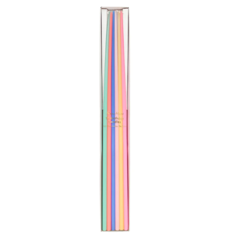 Kindergeburtstag-Kerzen_Meri_Regenbogen_Lang_12_Stk